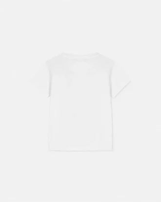 Tricou Versace Milano Kids cu sclipici