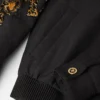 Versace Leopard Mélange Wool Blouson Jacket Versace Leopard Mélange Wool Blouson Jacket