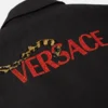 Versace Leopard Mélange Wool Blouson Jacket Versace Leopard Mélange Wool Blouson Jacket