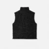 Vestă reversibilă Liquify Logomania Flock Vestă reversibilă Liquify Logomania Flock